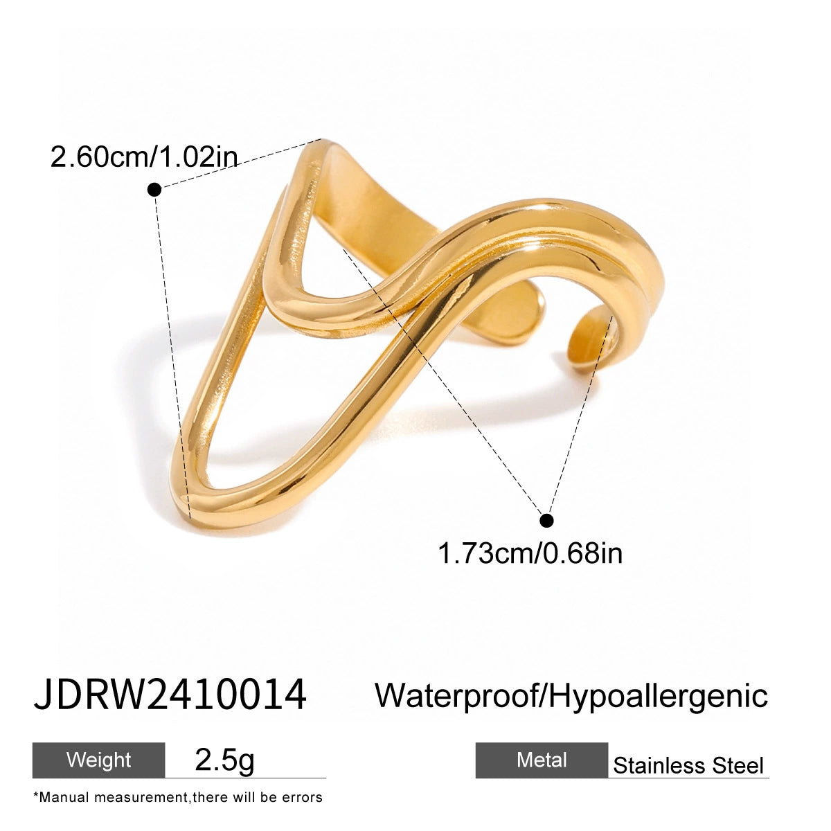 Stainless steel ring