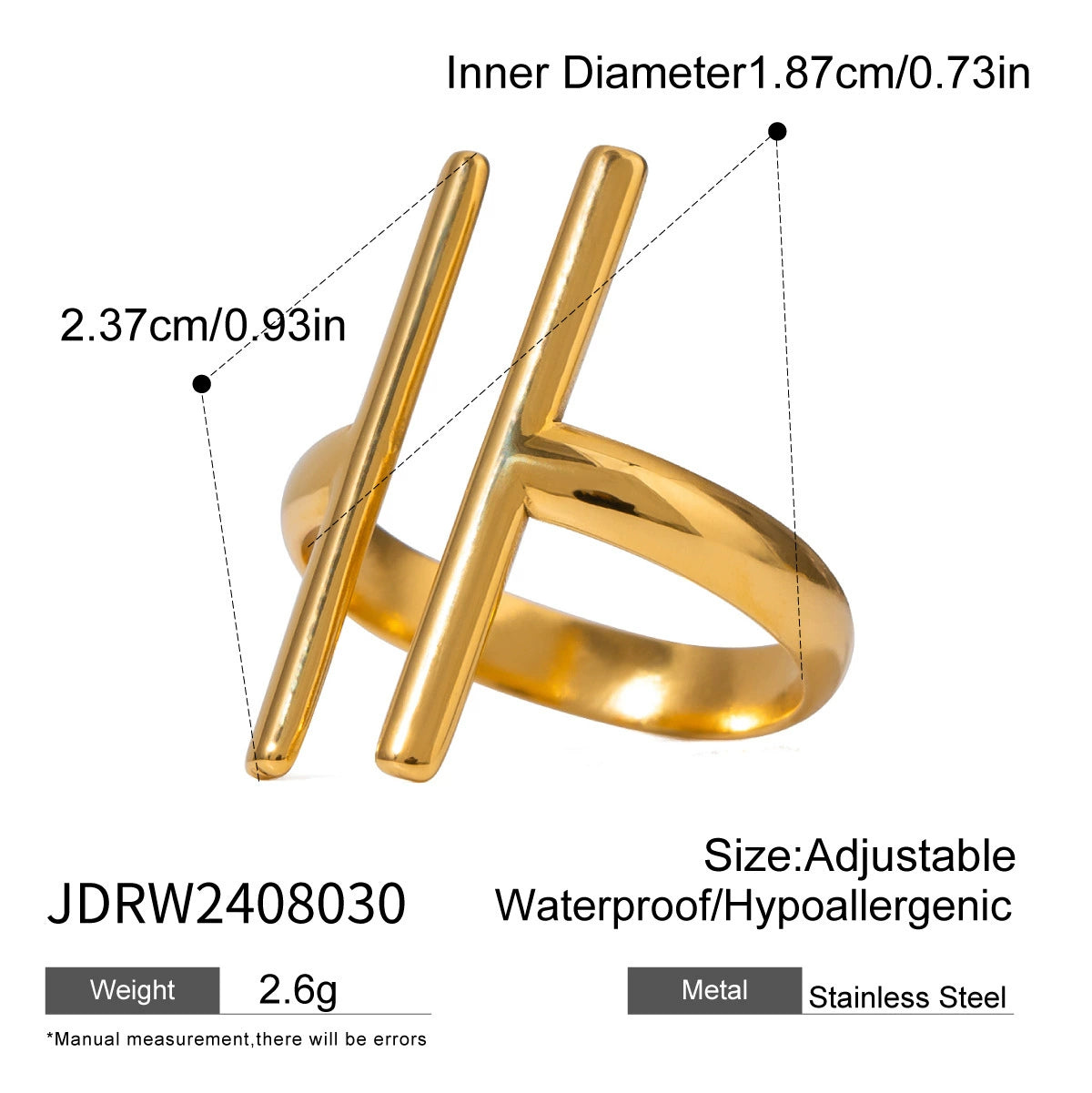 Stainless steel ring