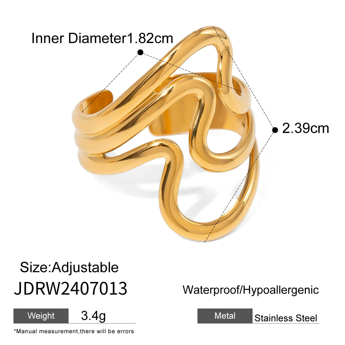 Stainless steel ring