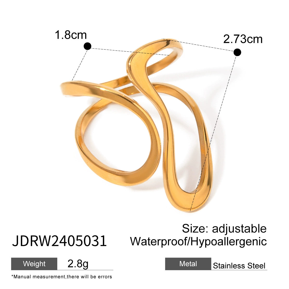 Stainless steel ring
