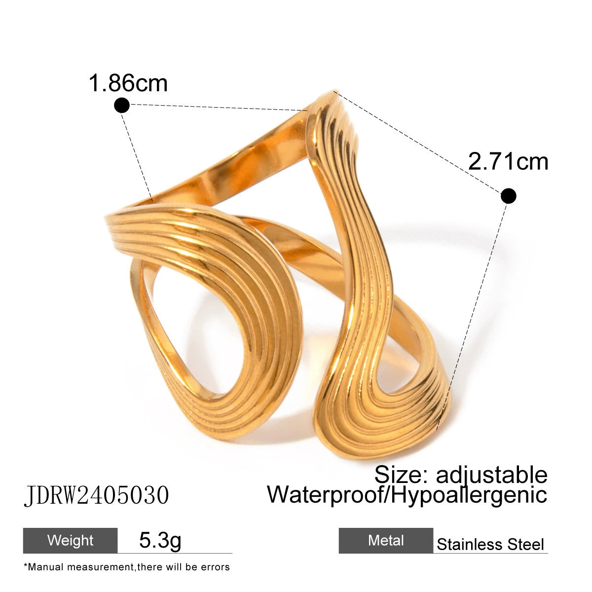 Stainless steel ring