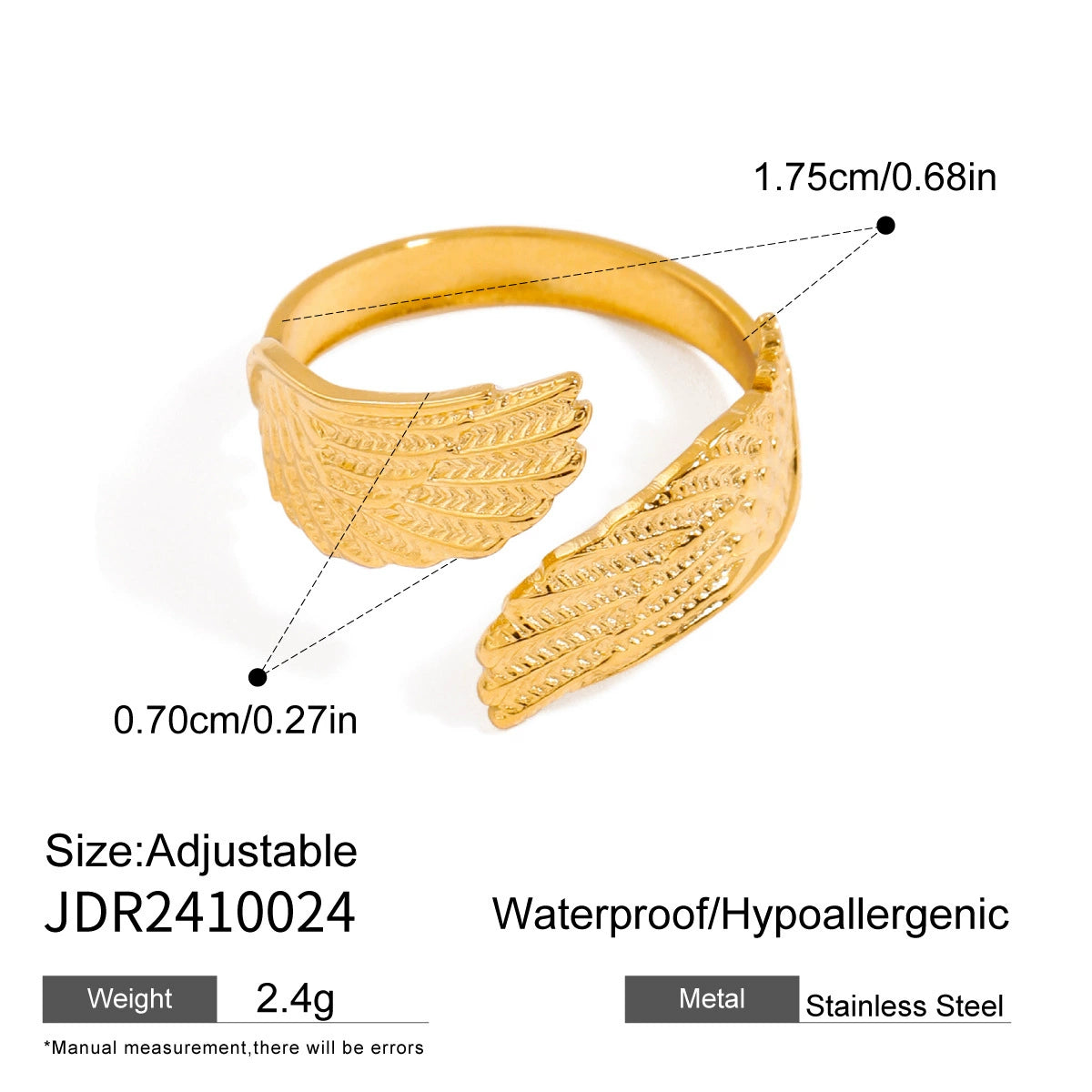 Stainless steel ring