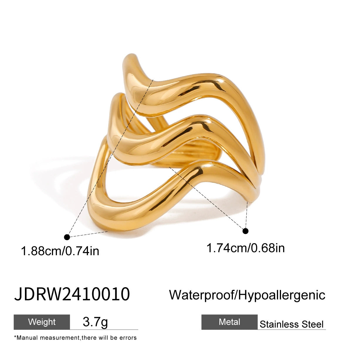 Stainless steel ring
