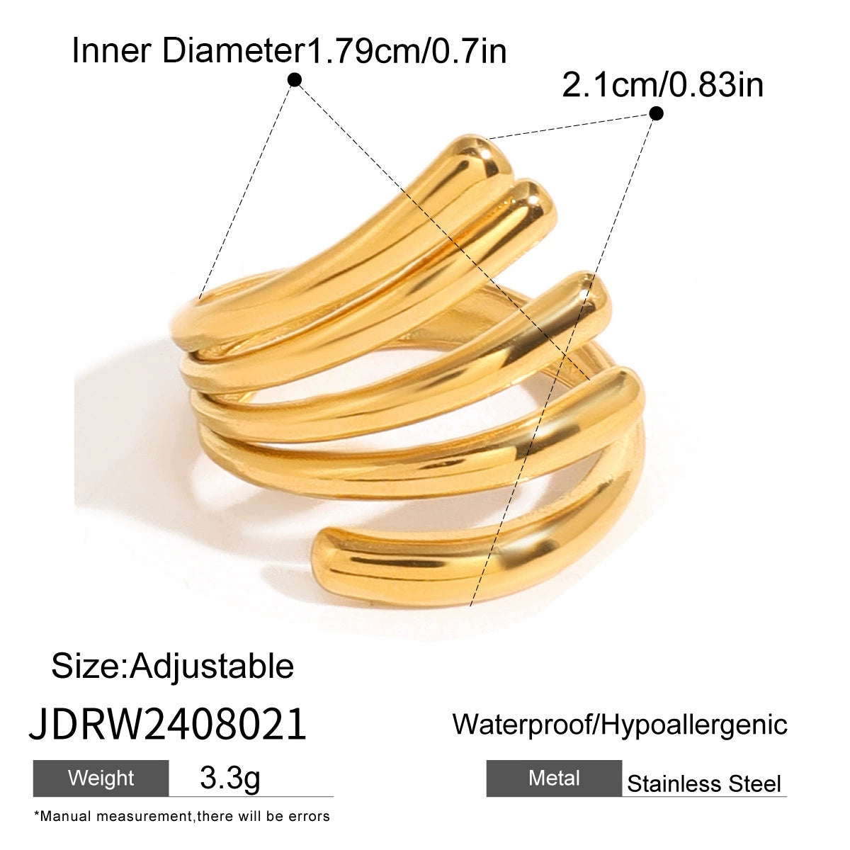 Stainless steel ring