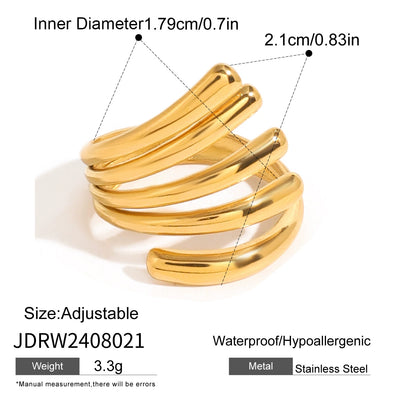 Stainless steel ring