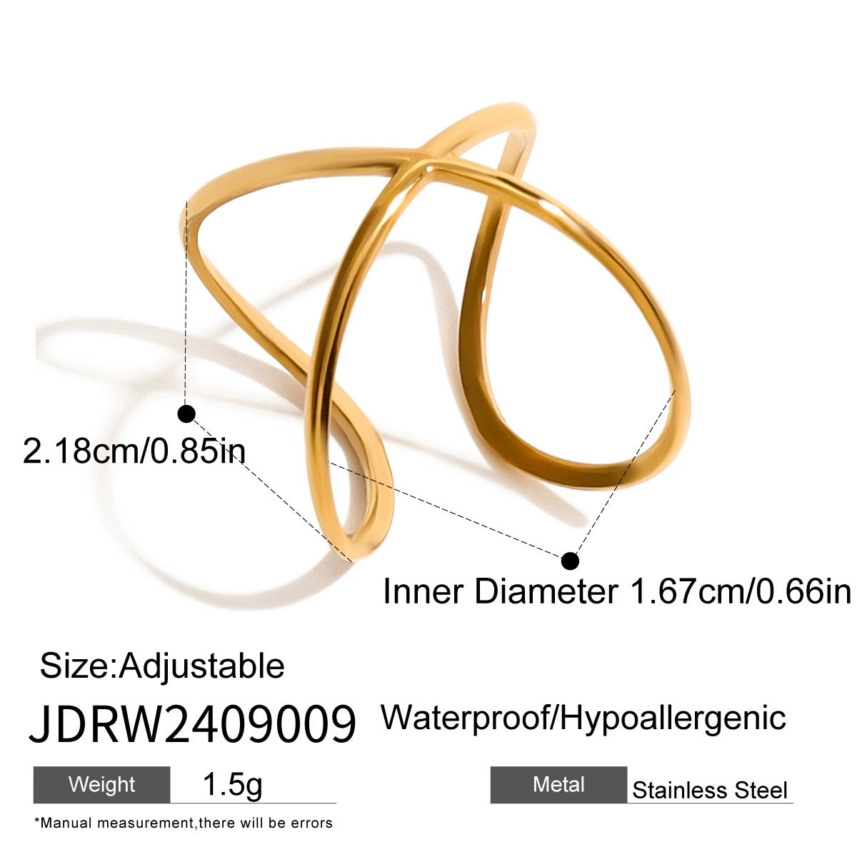 Stainless steel ring