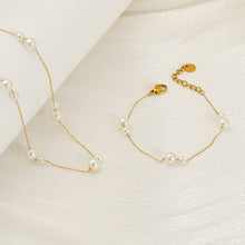 All-in-one simple pearl bracelet
