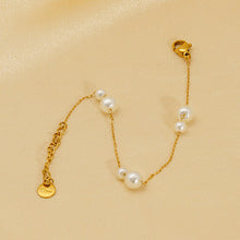 All-in-one simple pearl bracelet